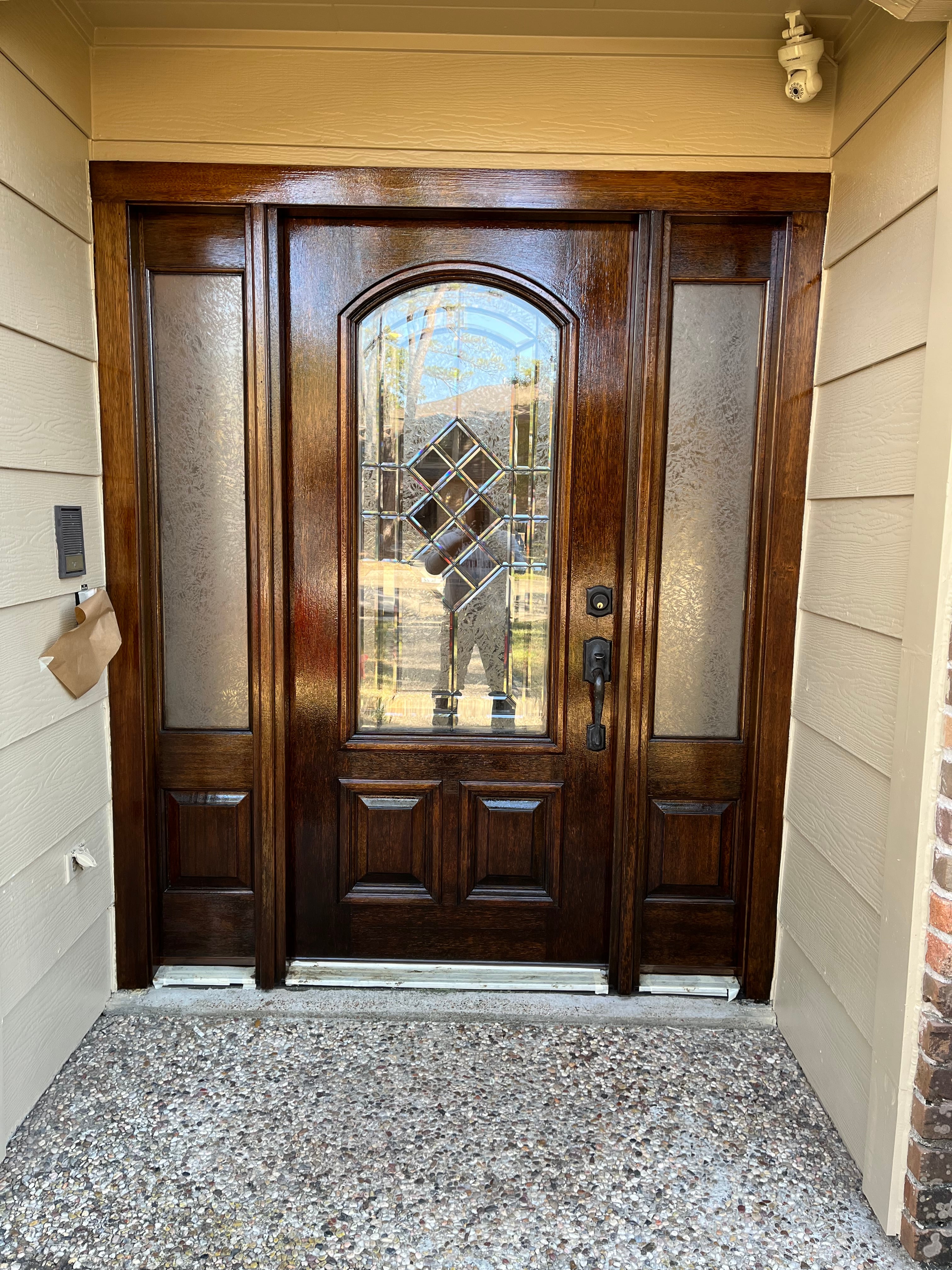 Custom door installation